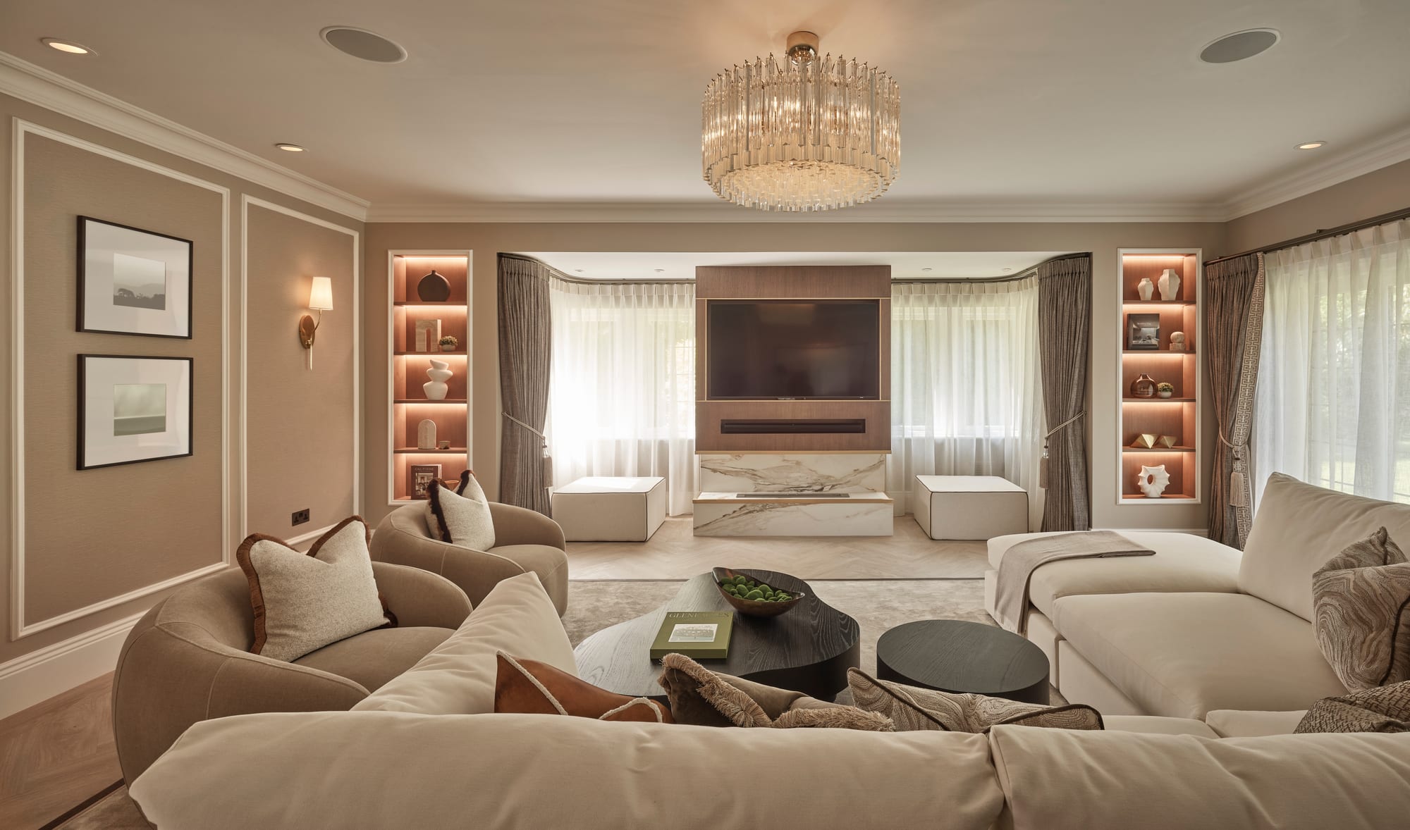Prestbury Family Home — Family room